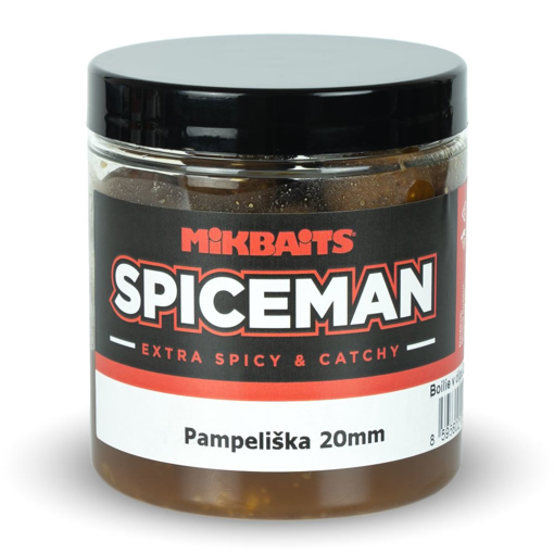 Bild von Spiceman boilie v dipu 250ml - Pampeliška 20mm