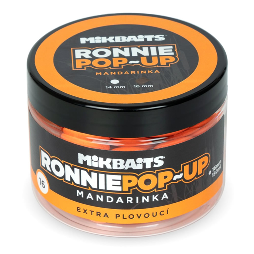 Image sur Mikbaits Ronnie Pop-Up 150ml Mandarinka 16mm