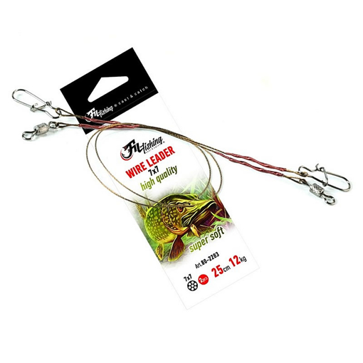 Lanko FilFishing Wire Leader Super Soft 25cm 9kg