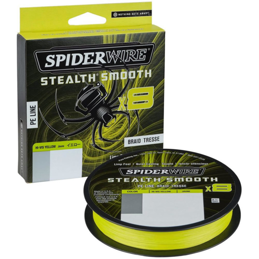 SpiderWire Stealth Smooth 8 Yellow 150m 0.11mm