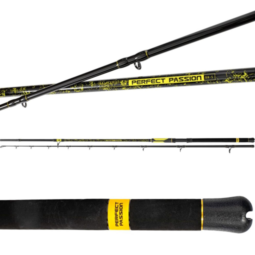 Black cat Perfect Passion Boat Spin Catfish Rod Black