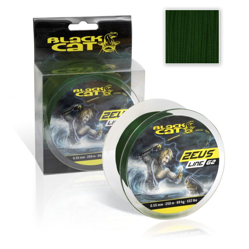 Bild von Black Cat Zeus Line G2 Green 250m 0.45mm 46kg