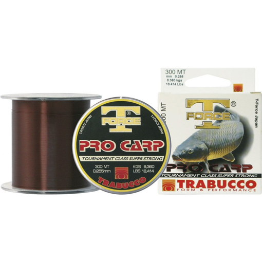 Obrázek z Trabucco T-Force Pro Carp 300m 0.25mm 8.36kg