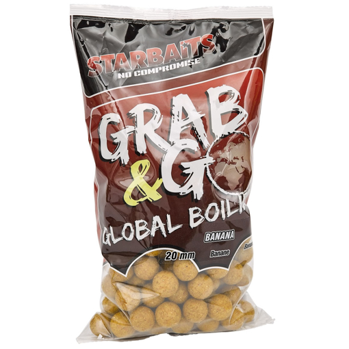 Obrázek z StarBaits Global Boilie Banana Cream 1kg 20mm