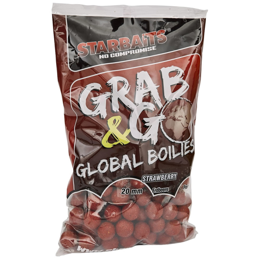 Obrázek z Starbaits Global Boilie Strawberry Jam 1kg 20mm