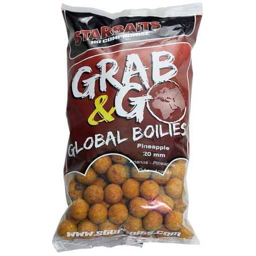 Obrázek z Starbaits Global Boilie Pineapple 1kg 20mm