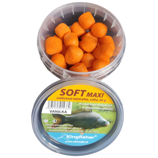 Obrázek z Kingfisher Soft Maxi Pufy 30g Vanilka