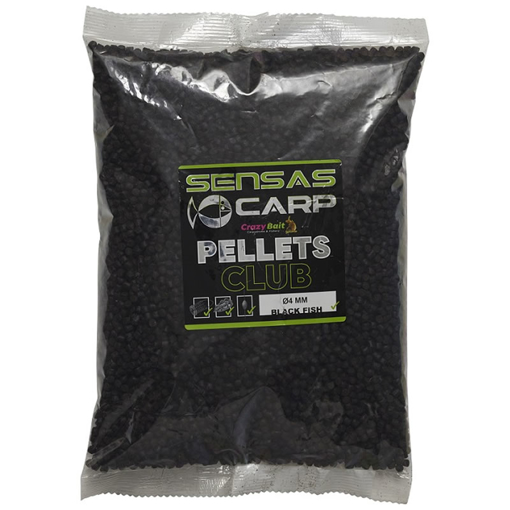 Image sur Sensas Pellets Club Noir Poisson 1kg 4mm