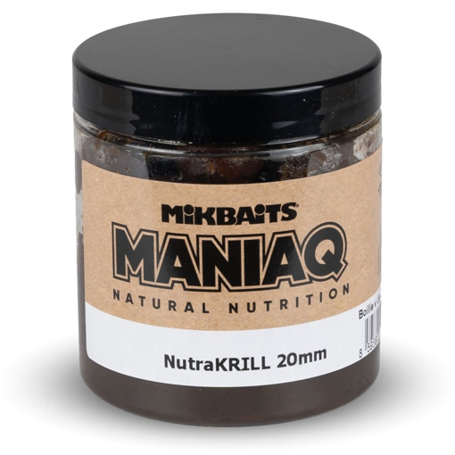 ManiaQ boilie v dipu NutraKRILL 20mm 250ml