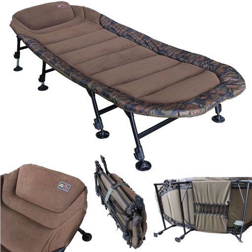 Lehátko ZFISH Camo Condor Bedchair 8-Leg