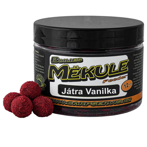 Bild von Boilies Měkule Feeder 100g 12mm Játra-Vanilka