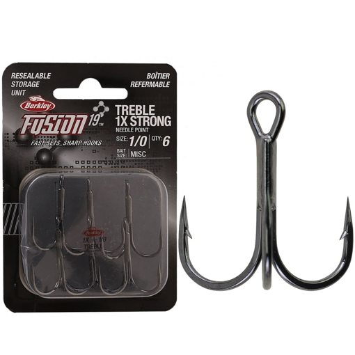 Berkley Fusion19 Treble 1x Hooks #8