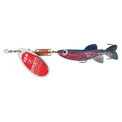 Bild von DAM EFFZETT Minnow Red/Glitter #4 13g