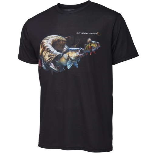 Savage Gear Cannibal Tee Black #S