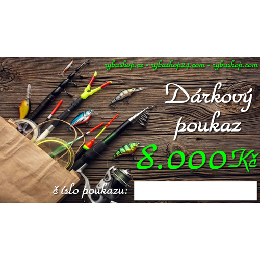 Obrázek z Dárkový poukaz 8.000 Kč 